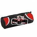 Пенал круглый чёрный, 22х10х8см, Ferrari