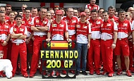 Гран При Малайзии 2013г. Воскресенье 24 марта гонка Фернандо Алонсо Scuderia Ferrari