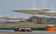 Гран При Китая 2013г. Пятница 12 апреля вторая практика Серхио Перес Vodafone McLaren Mercedes