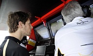 Гран При Малайзии  2012 г суббота 24  марта Ромэн Грожан Lotus F1 Team