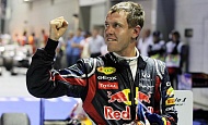 Гран При Сингапура 2011г Воскресенье Себастьян Феттель  Red Bull Racing  Победитель гонки