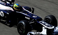 Гран При Бельгии 2012 г. Суббота 1 сентября квалификация  Бруно Сенна Williams F1 Team