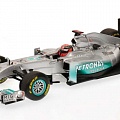 Mercedes-Benz W02, showcar, M. Schumacher, 1:43