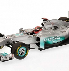 Mercedes-Benz W02, showcar, M. Schumacher, 1:43