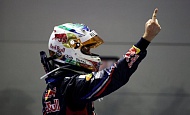 Гран При Сингапура 2011г Воскресенье Себастьян Феттель  Red Bull Racing  Победитель гонки 