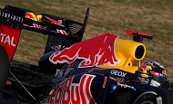 Барселона, Испания Себастьян Феттель Red Bull Racing