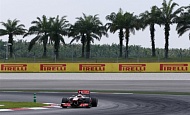 Гран При Малайзии 2013г. Суббота 23 марта третья практика Дженсон Баттон Vodafone McLaren Mercedes