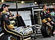 Гран При Бразилии 2011г Воскресенье Бруно Сенна  и Виталий Петров Lotus Renault GP
