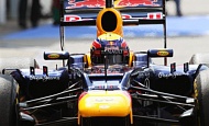 Гран При Германии  2012 г Суббота 21 июля квалификация  Марк Уэббер Red Bull Racing