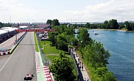 Montreal F1 track - 3D lap - Canadian GP.flv