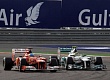 Гран При Бахрейна  2012 г  воскресенье 22 апреля Фернандо Алонсо Scuderia Ferrari  и Нико Росберг Mercedes AMG Petronas