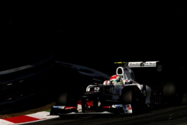 Гран При Италии 2012 г. Пятница 7 сентября первая практика Серхио Перес Sauber F1 Team