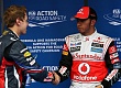 Гран При Кореи 2011г Суббота Себастьян Феттель Red Bull Racing и Льюис Хэмилтон Vodafone McLaren Mercedes