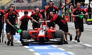 Гран При Германии  2012 г Пятница 20 июля первая практика  Тимо Глок Marussia F1 Team