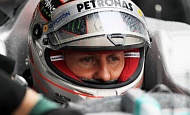 Гран При Бельгии 2012 г. Пятница 31 августа  первая практика Михаэль Шумахер Mercedes AMG Petronas