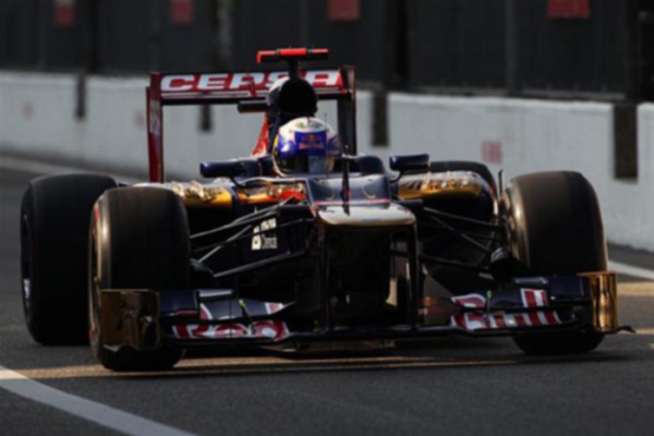 Гран При Италии 2012 г. Пятница 7 сентября первая практика Даниэль Риккардо Scuderia Toro Rosso