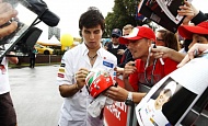 Гран При Австралии 2012 четверг 15 марта Серхио Перес Sauber F1 Team