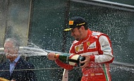 Гран При Китая 2013г. Воскресенье 14 апреля гонка  Фернандо Алонсо Scuderia Ferrari