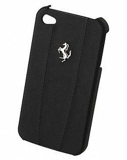 Бампер для iPhone 4/4s, Modena, black,