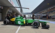 Гран При Китая 2013г. Пятница 12 апреля первая практика Ма Цин Хуа Caterham F1 Team