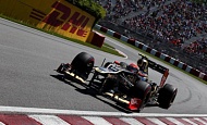 Гран При Канады 2012 г суббота 9 июня  Ромэн Грожан Lotus F1 Team