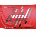 Флаг Driven to win,