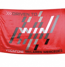 Флаг Driven to win,