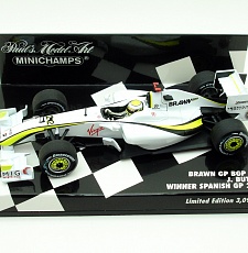 Brawn GP, BGP 001, J. Button, Spanish GP winner, 1:43