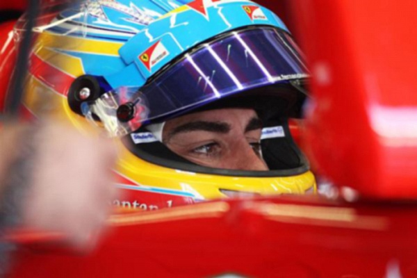Гран При Италии 2012 г. Пятница 7 сентября первая практика Фернандо Алонсо Scuderia Ferrari
