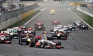 Гран При Кореи 2011г Воскресенье Льюис Хэмилтон Vodafone McLaren Mercedes