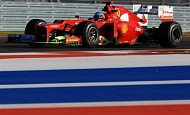 Гран При США 2012 г. Пятница 16 ноября первая практика Фернандо Алонсо Scuderia Ferrari