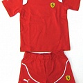 Набор детский: футболка и шорты, Ferrari