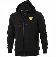 Толстовка мужская с капюшоном, black,