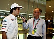 Гран При Сингапура 2011г Четверг Серхио Перес Sauber F1 Team 