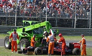 Гран При Италии 2012 г. Воскресенье 9 сентября гонка Жан-Эрик Вернь Scuderia Toro Rosso