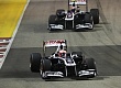 Гран При Сингапура 2011г Воскресенье Рубенс Баррикелло AT&T Williams 