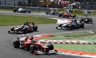 Гран При Италии 2012 г. Воскресенье 9 сентября гонка Фелипе Масса Scuderia Ferrari