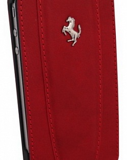 Чехол для iPhone 4/4s, etui flap, red, 