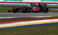 Гран При Малайзии 2013г. Пятница 22 марта первая практика Серхио Перес Vodafone McLaren Mercedes