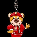 Брелок Teddy PVC, Ferrari