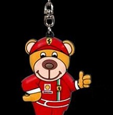 Брелок Teddy PVC, Ferrari