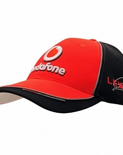 Бейсболка детская, L. Hamilton, red-black