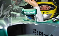 Гран При Малайзии 2013г. Пятница 22 марта вторая практика Нико Росберг Mercedes AMG Petronas