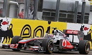 Гран-при Венгрии 2011г Воскресенье  Дженсон Баттон Vodafone McLaren Mercedes победитель гонки