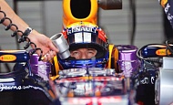 Гран При Малайзии 2013г. Пятница 22 марта вторая практика Марк Уэббер Red Bull Racing