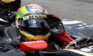Гран При Бразилии 2011г Воскресенье Бруно Сенна Lotus Renault GP