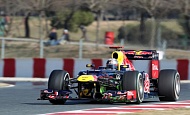 Барселона, Испания Себастьян Феттель Red Bull Racing