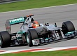 Гран При Малайзии  2012 г суббота 24  марта Михаэль Шумахер Mercedes AMG Petronas