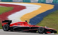 Гран При Малайзии 2013г. Суббота 23 марта квалификация Макс Чилтон Marussia F1 Team