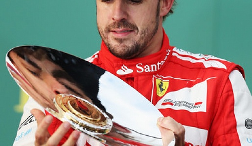 Пилот «Феррари» Фернандо Алонсо